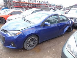 2016 TOYOTA COROLLA S 4DR BLUE 1.8 AT Z19629